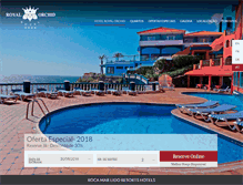 Tablet Screenshot of hotelroyalorchid.com